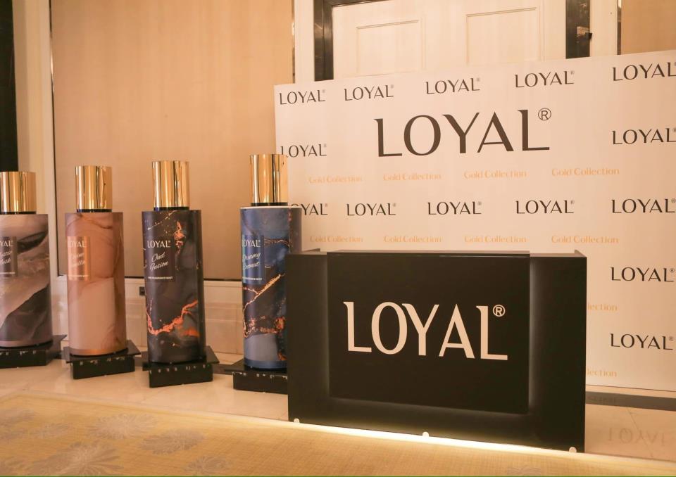  LOYAL celebrated the launch of our 'Gold Collection' of Fine Fragrance Mists