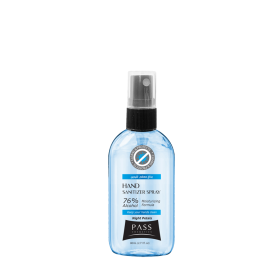 Pass Hand Sanitizer Spray 80 ml Packaging